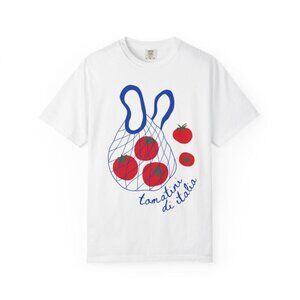 Tomatini de Italia T-Shirt – Italian Tomato Market Graphic Tee